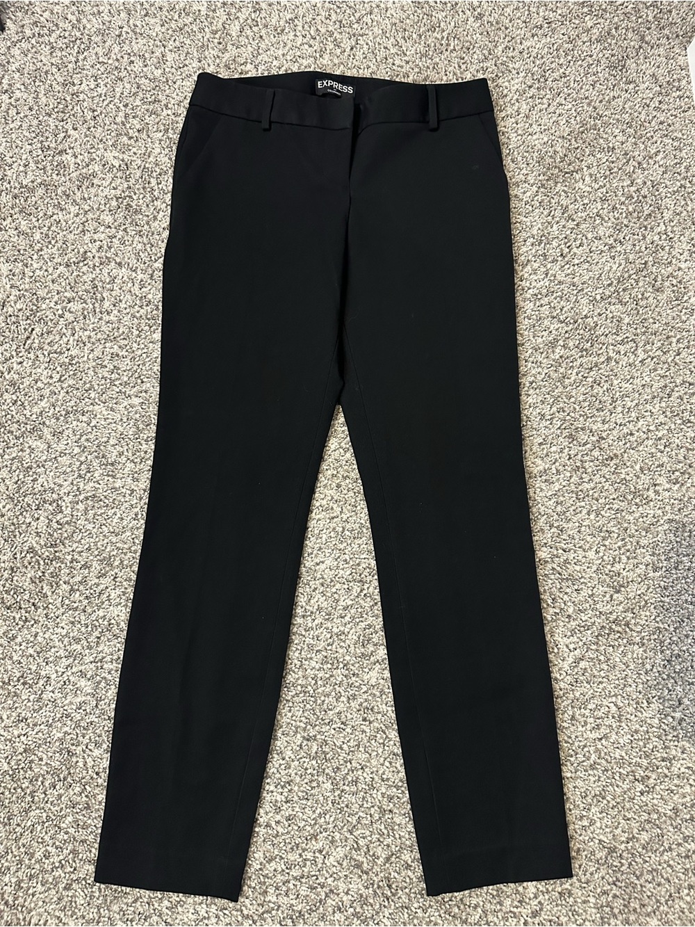 Express Black Columnist Dress Pants